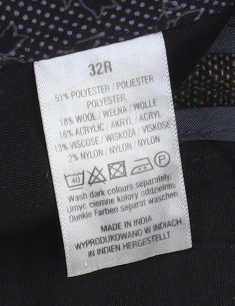 Refectory Men's Brown Dress Pants Size 32 Straight Leg