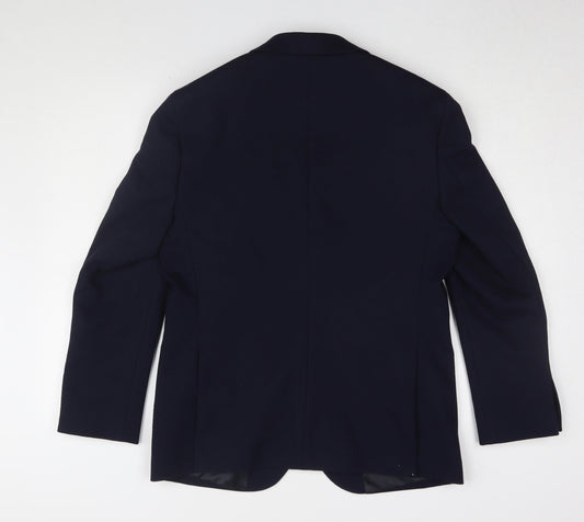 Marks and Spencer Men's Blue Blazer 38S Business
