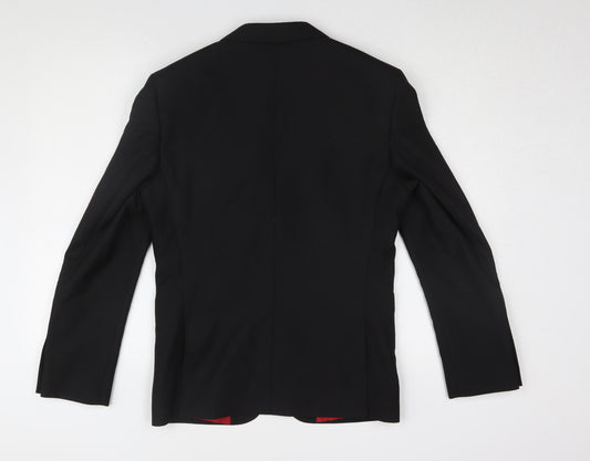 Marks and Spencer Men's Black Blazer, 36S, Business
