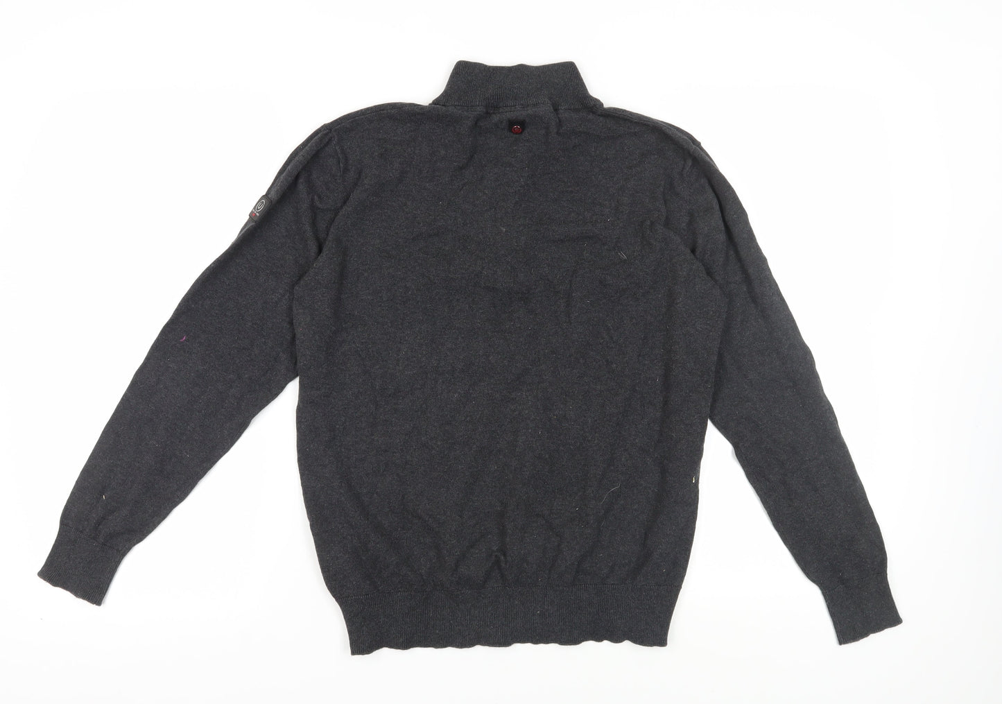 Duck and Cover Men's Black Pullover Jumper Size L