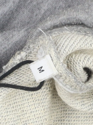 Jack & Jones Grey Medium Hoodie for Men - Stylish Logo Detail