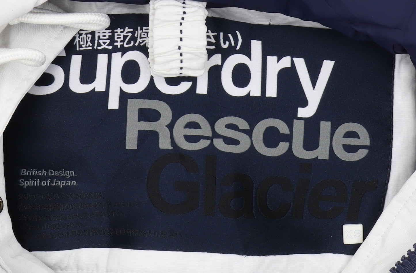 Superdry Women's White XS Parka Jacket - Winter Ready