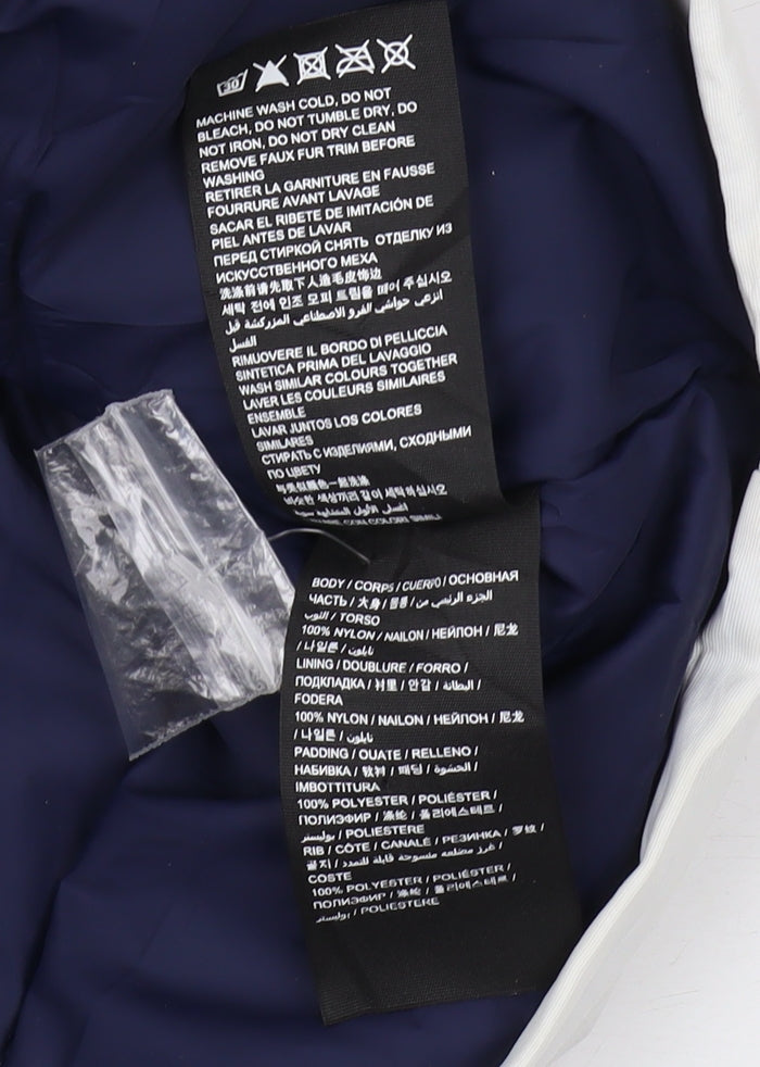 Superdry Women's White XS Parka Jacket - Winter Ready