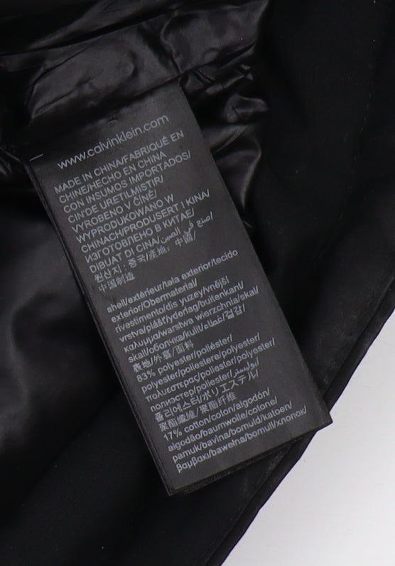 Calvin Klein Jeans Women's Black Parka Jacket M