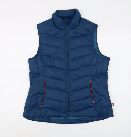 Toggi Women's Blue Puffer Waistcoat, Size 10, Casual Winter