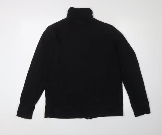 Mountain Life Active Women's Black Full Zip Sweatshirt - Size 14