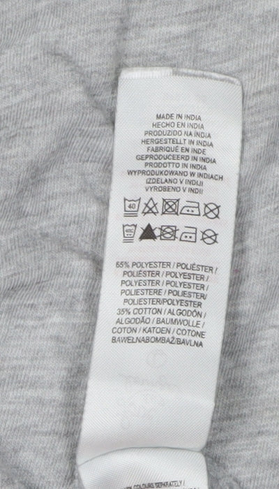 Disney Unisex Grey Mickey Mouse T-Shirt - L