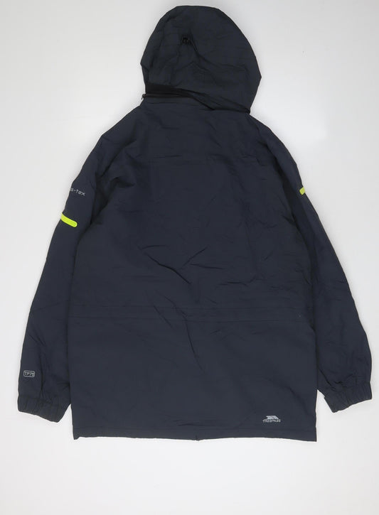 Trespass Men's Black Parka Jacket S - Waterproof Breathable Outdoor