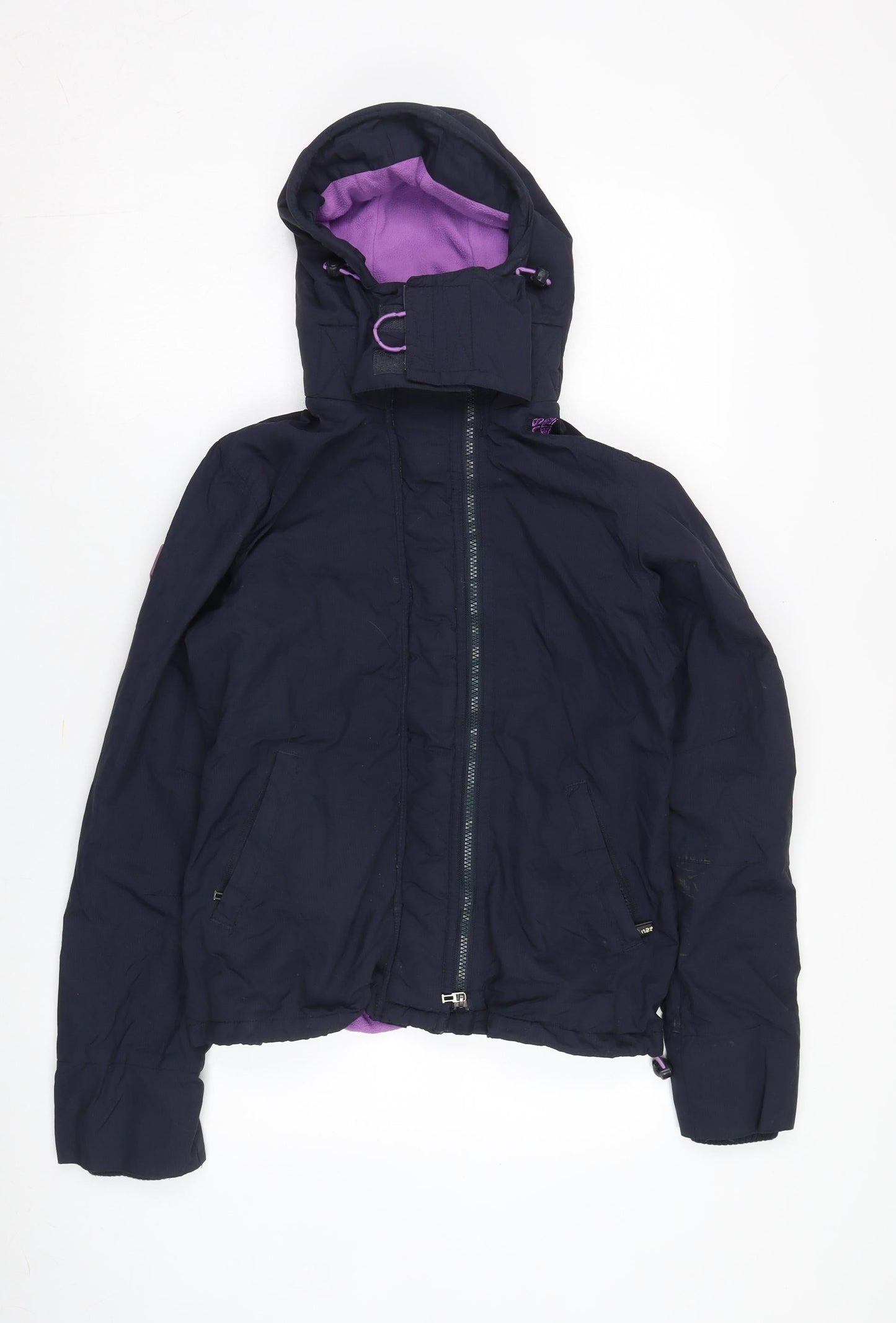 Superdry Women's Blue Windbreaker Jacket M