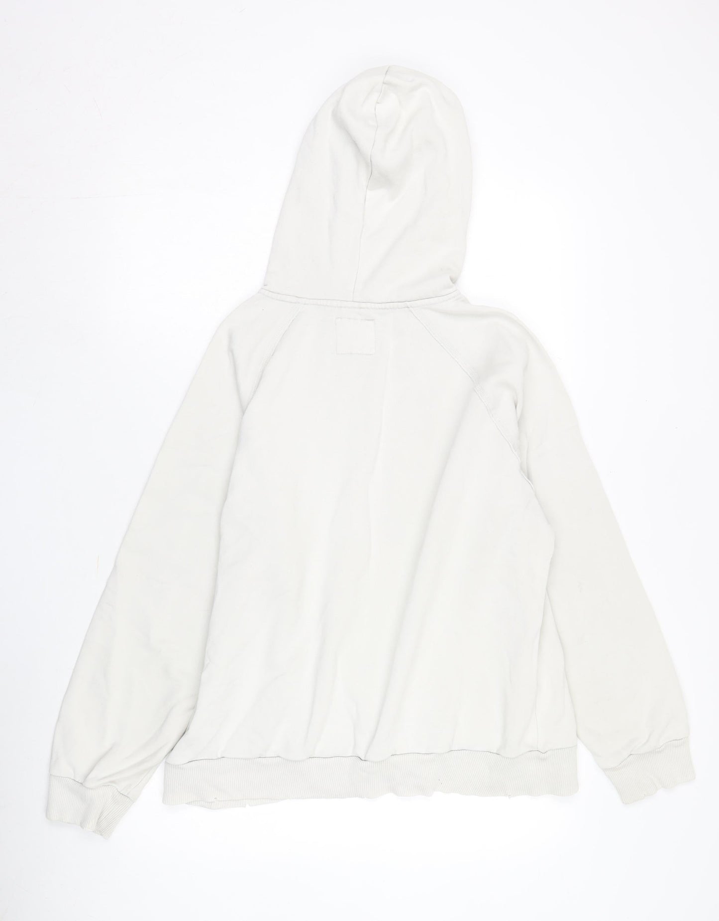 Lonsdale Men's White Pullover Hoodie - Size 16