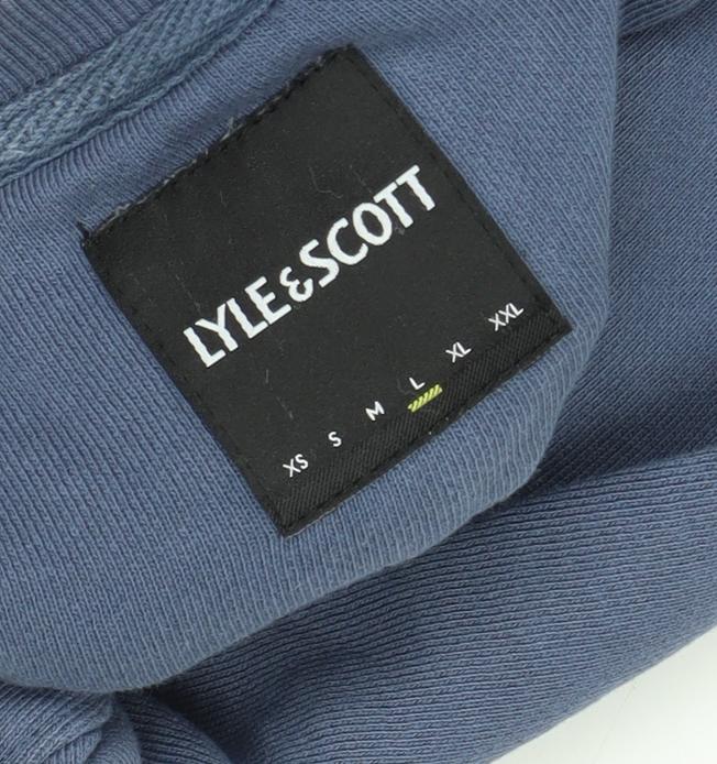 Lyle & Scott Men's Blue Crew Neck Pullover Sweatshirt M