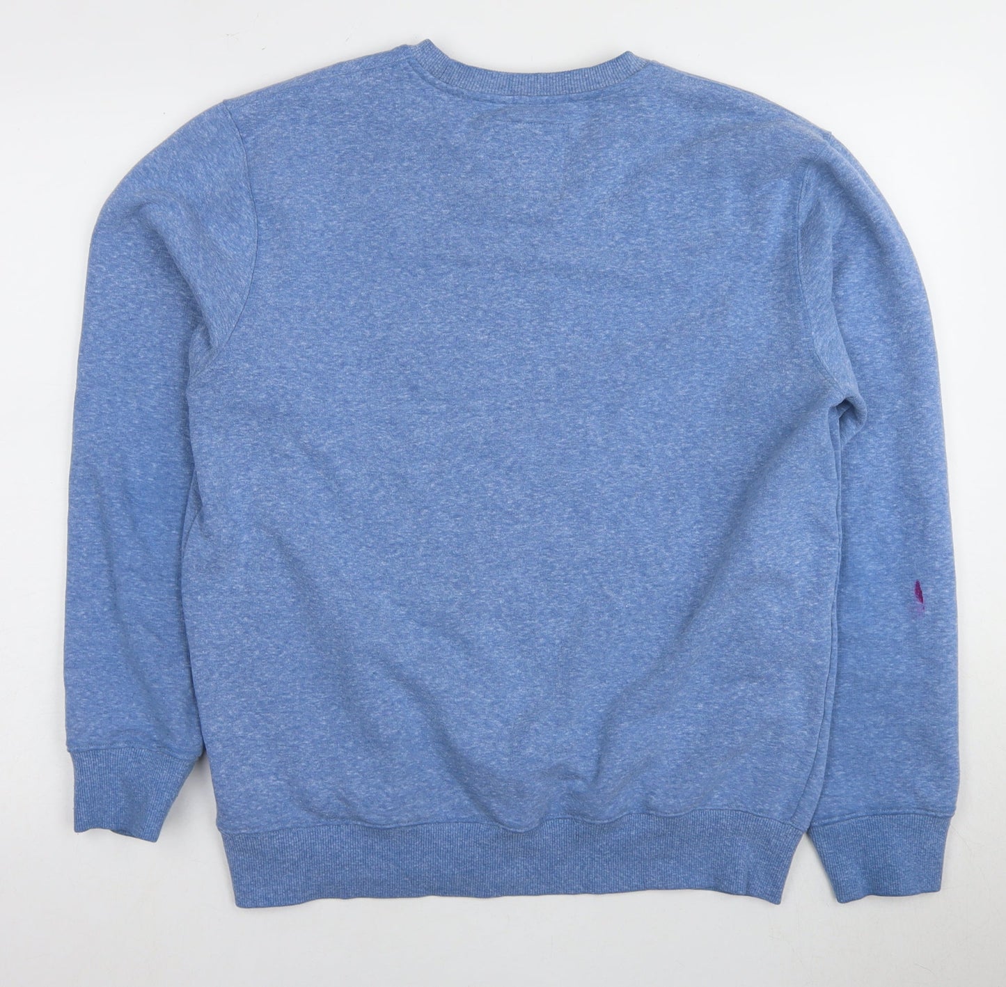 Vans Men's Blue Pullover Sweatshirt M with Logo
