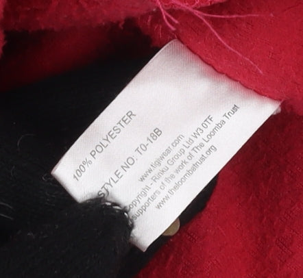 TIGI Wear Women's Red Fleece Jacket Size 10