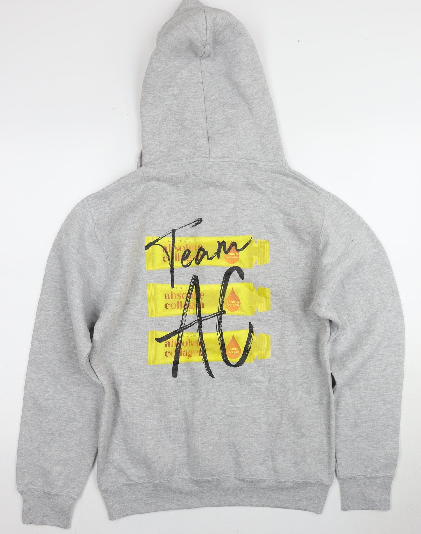 Russell Unisex Grey Pullover Hoodie S