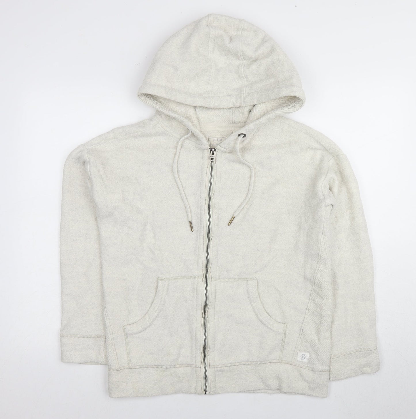 Fat Face Women's Ivory Hooded Jacket - Size S