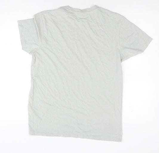 McKenzie Men's Grey M Crew Neck T-Shirt