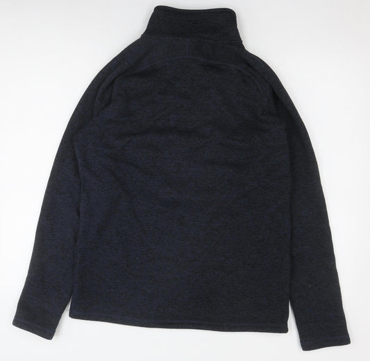 Peter Storm Men's Black 1/4 Zip Fleece Jacket - Size M