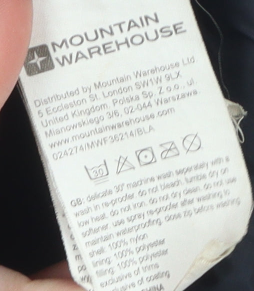 Mountain Warehouse Men's Black XS Puffer Jacket