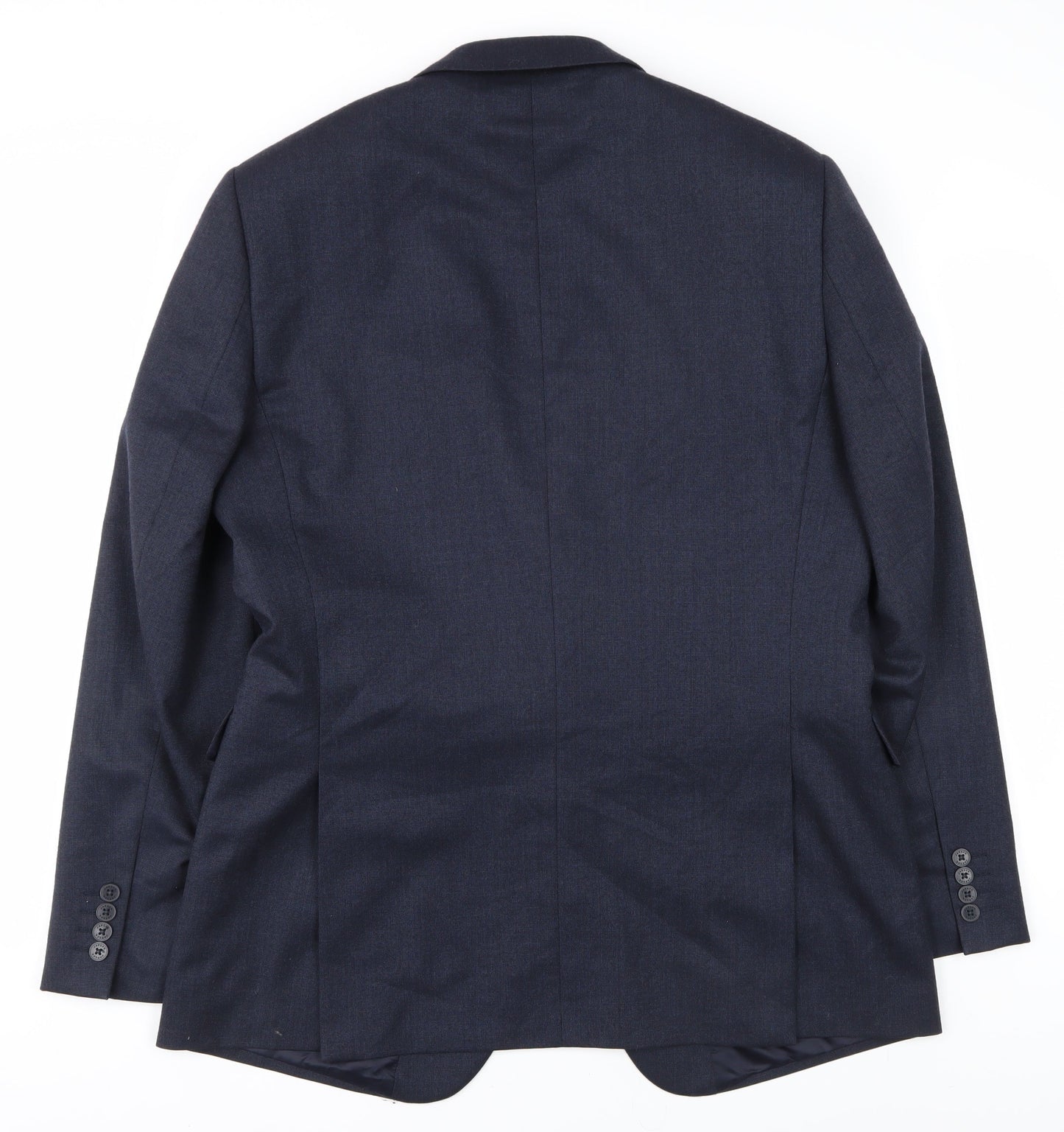 Jaeger Men's Blue Classic Wool Blazer Size 42R
