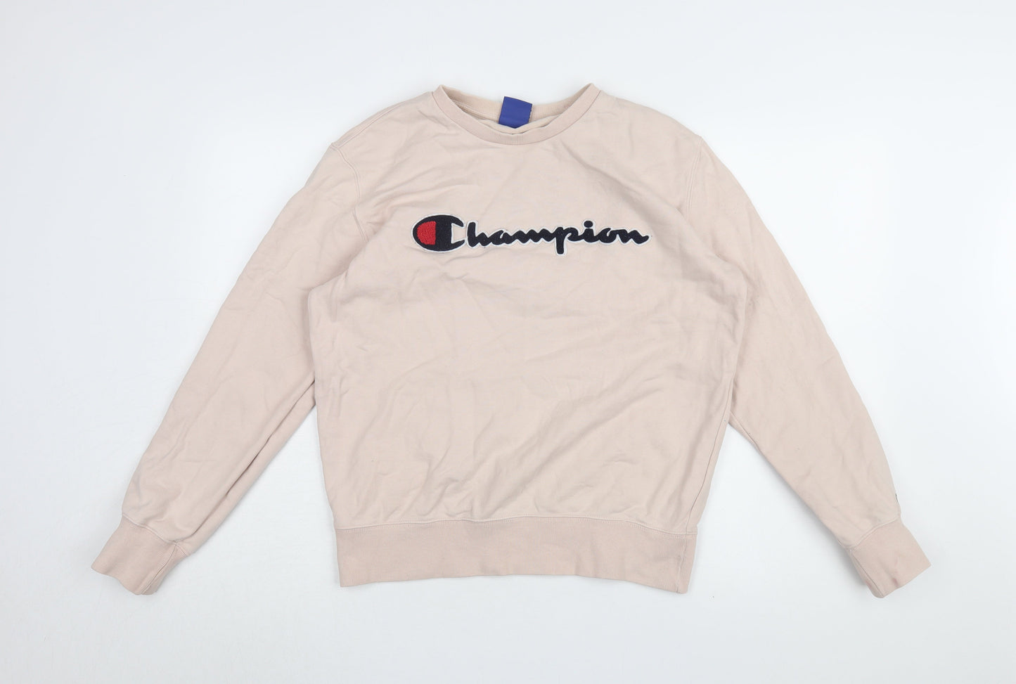Champion Women's Beige Large Pullover Sweatshirt