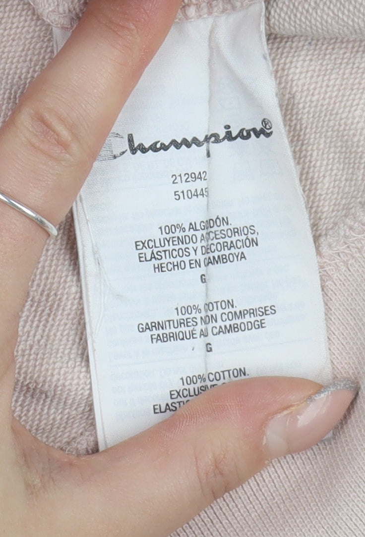 Champion Women's Beige Large Pullover Sweatshirt