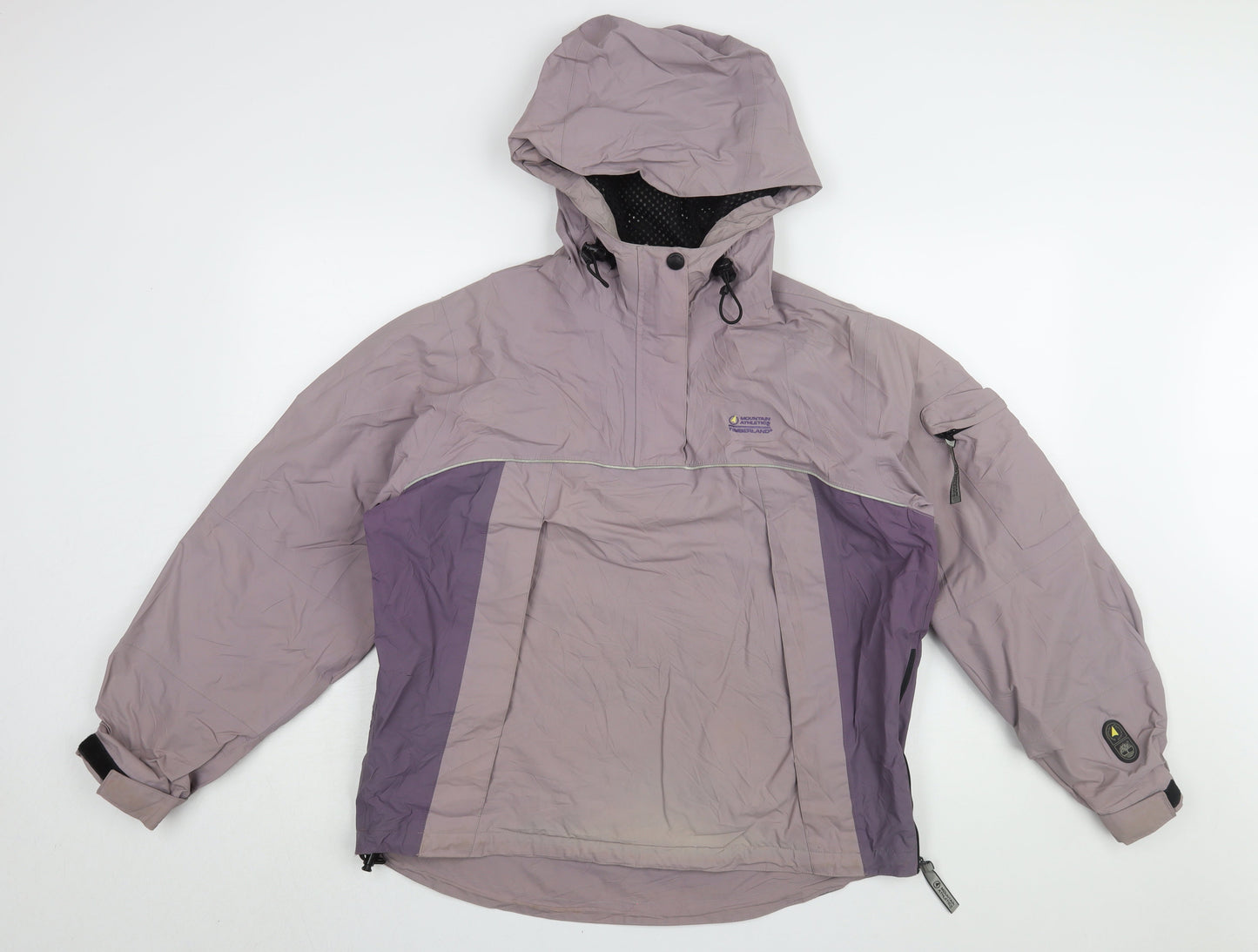 Timberland Women's Purple Hooded Anorak Jacket M
