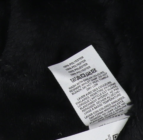 Brand and care label for ASOS Women's Black Pullover Sweatshirt, size 8