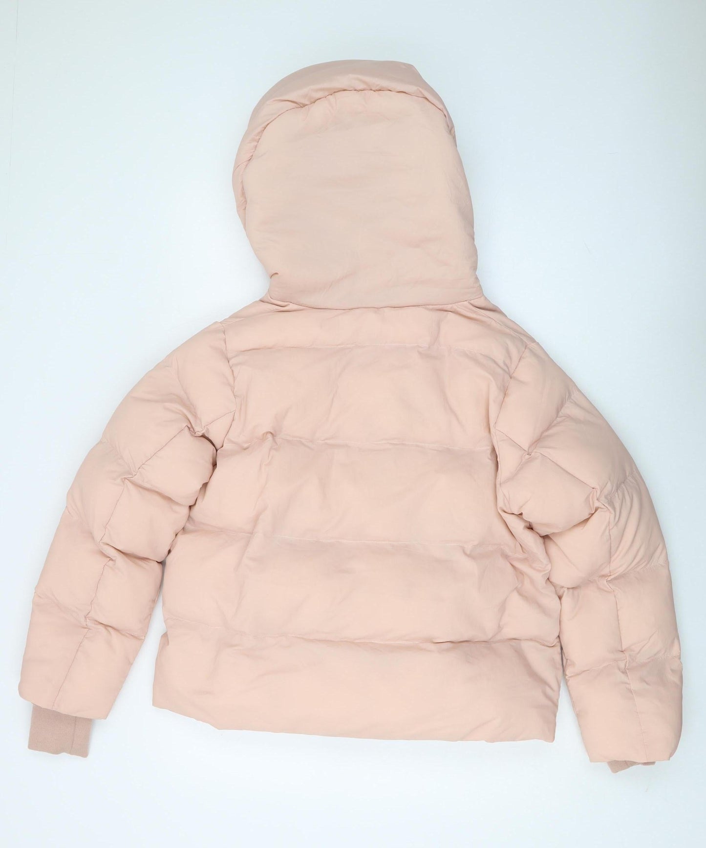 Jakke Women's Pink Puffer Jacket Size 8 Hooded Winter