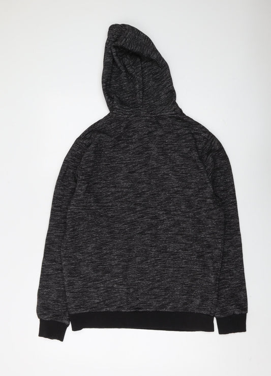 Antioch Men's Black Pullover Hoodie M Logo Accent