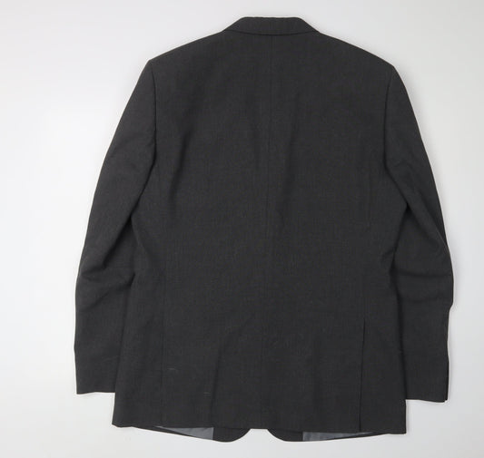 Marks and Spencer Men's Grey Blazer Size 42L