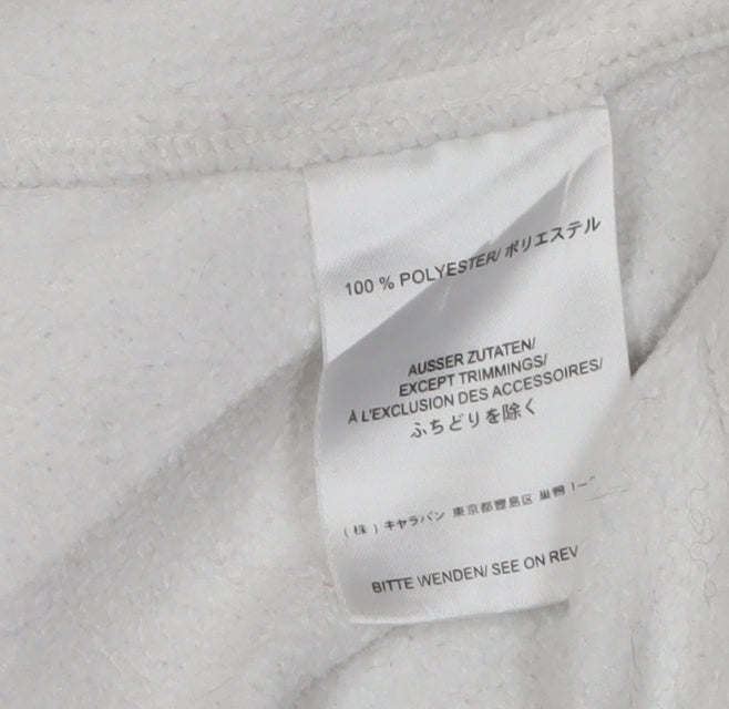Jack Wolfskin Women's White Pullover Sweatshirt, Size 18