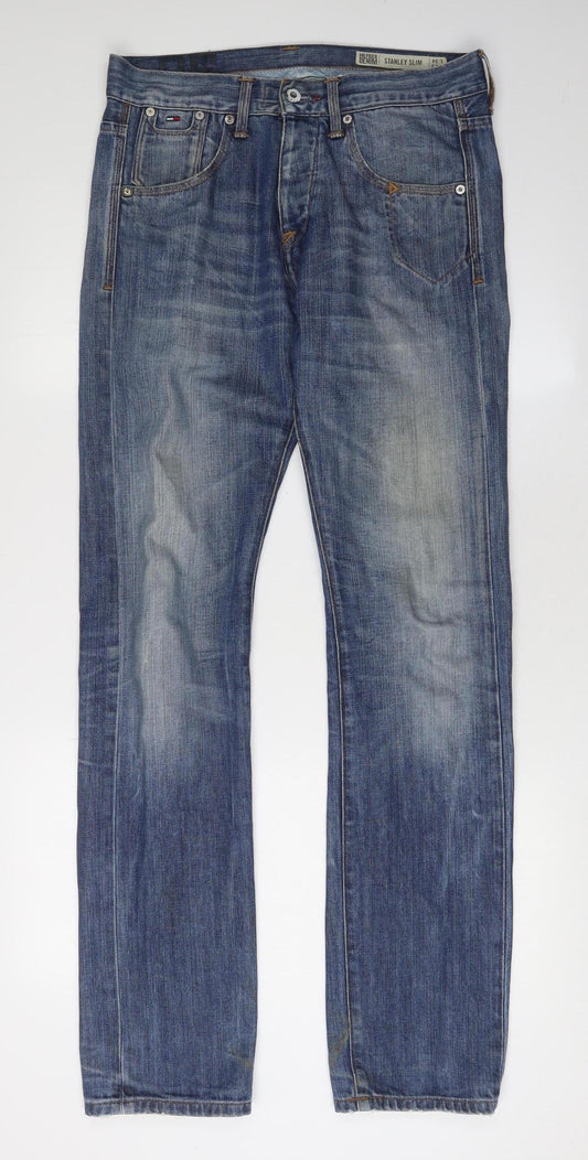 Hilfiger Men Blue Slim Denim Jeans Size 29