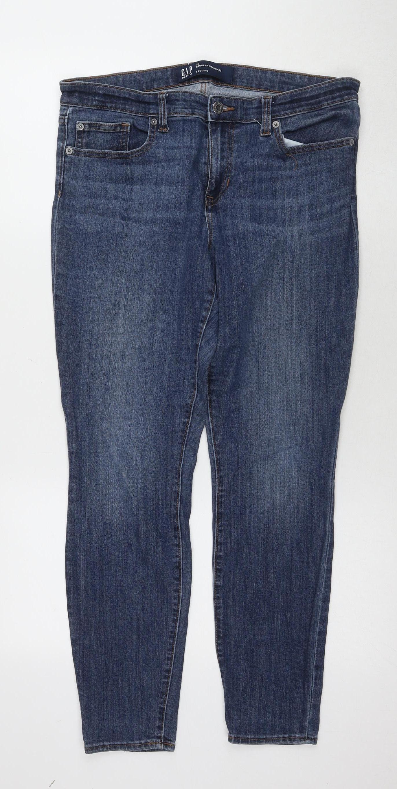GAP Women's Blue Jegging Jeans 10 Regular Fit