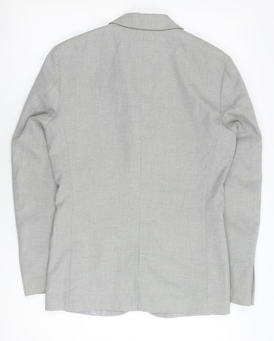 Jack & Jones Grey Men's Blazer Size 46