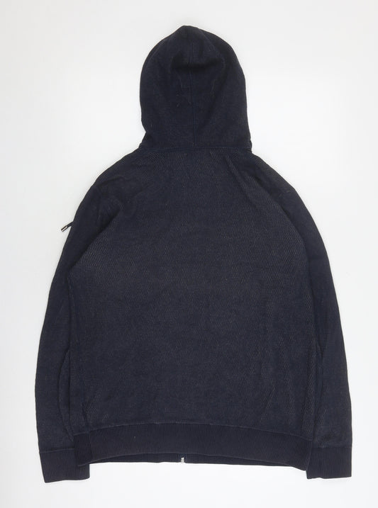 Maison Cinqcent Men's Black Hooded Jacket M