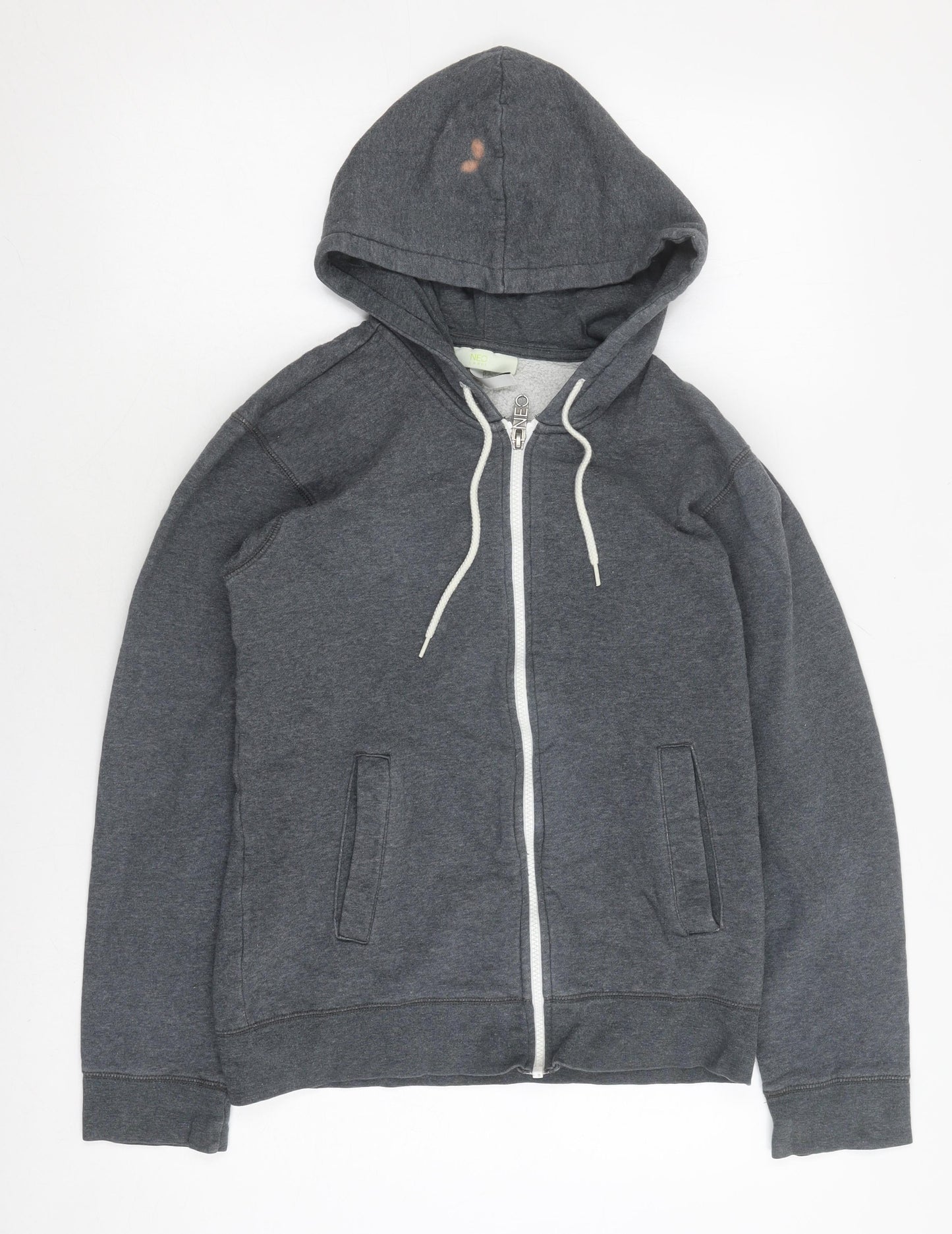 Adidas Men's Grey Full Zip Hoodie XS