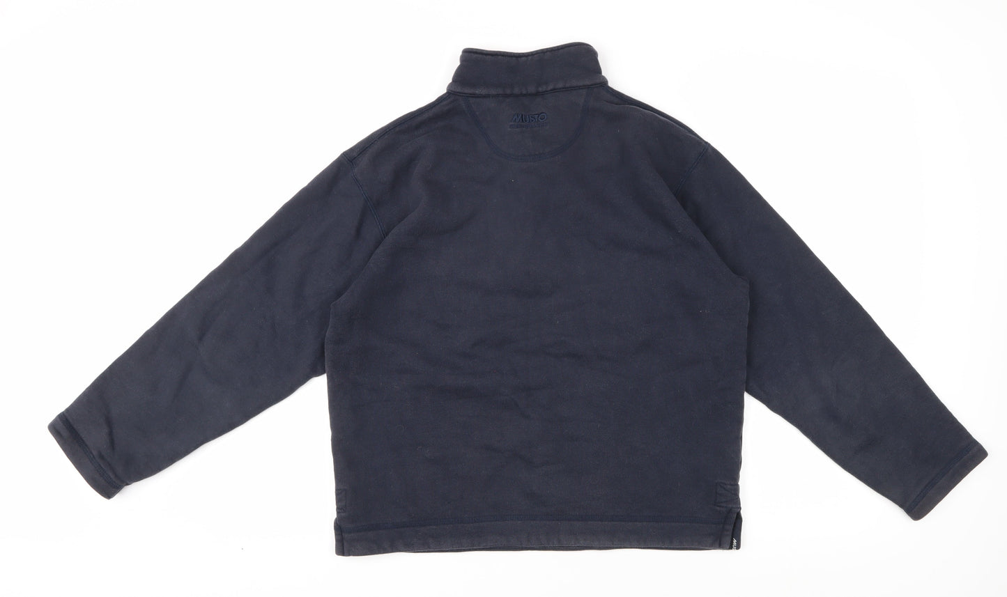 Musto Unisex Black Pullover Sweatshirt One Size