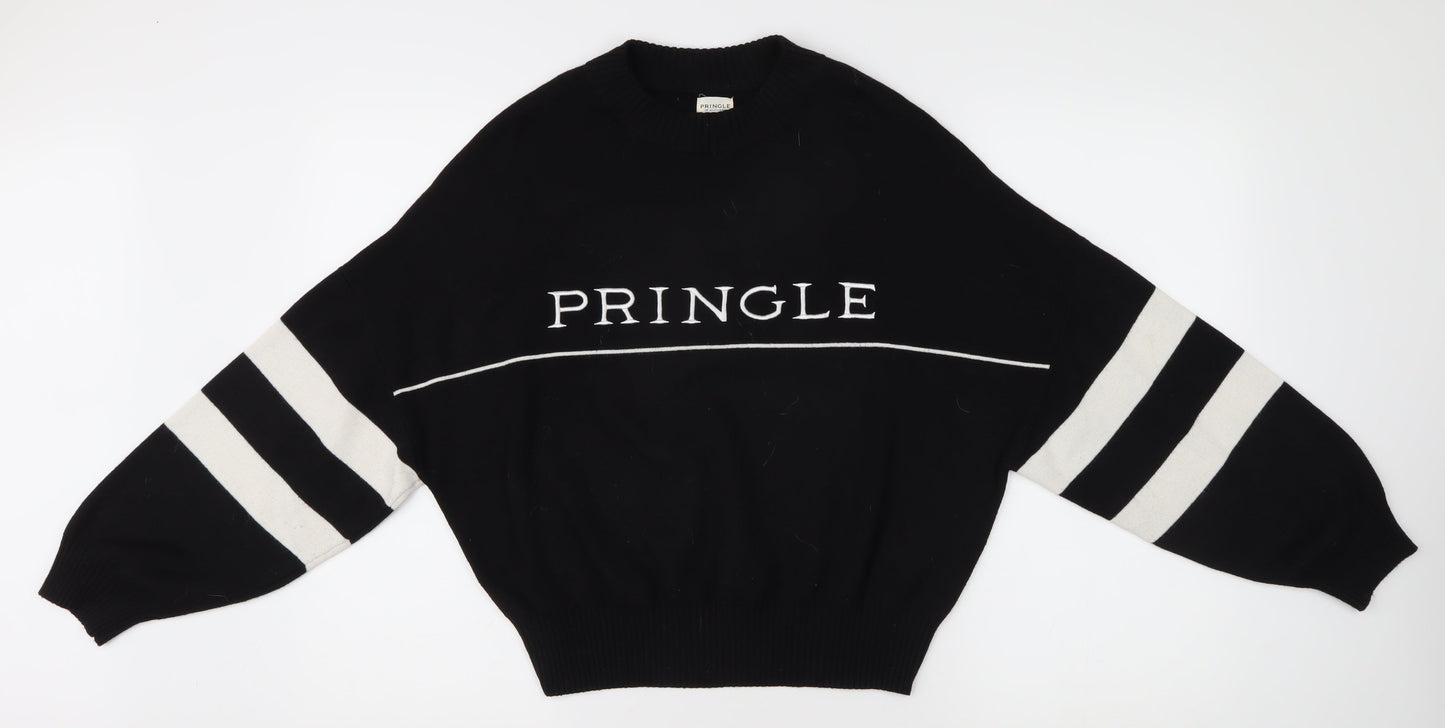 Pringle of Scotland x H&M Women's Black Pullover Jumper M