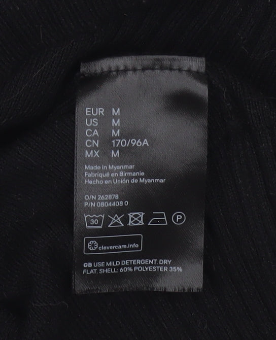 Pringle of Scotland x H&M Women's Black Pullover Jumper M