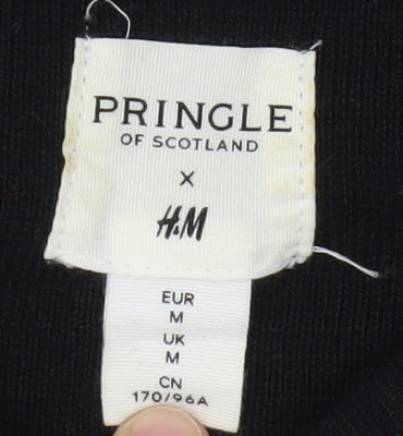 Pringle of Scotland x H&M Women's Black Pullover Jumper M