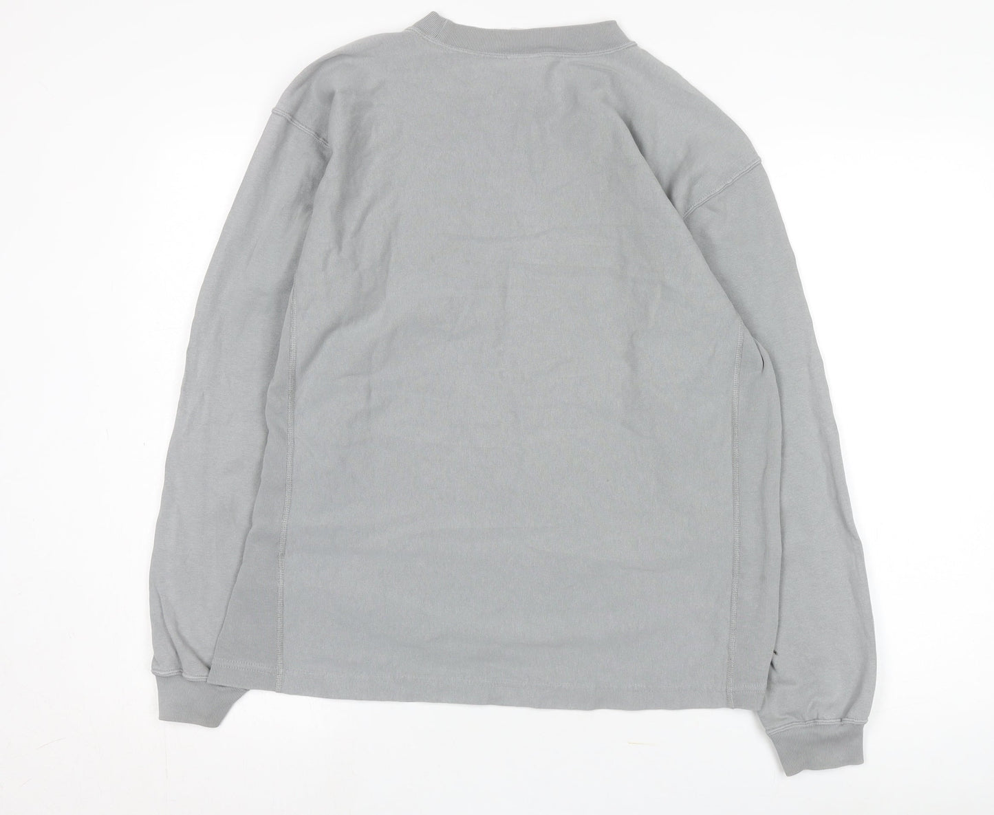 Champion Men's Grey Pullover Sweatshirt S