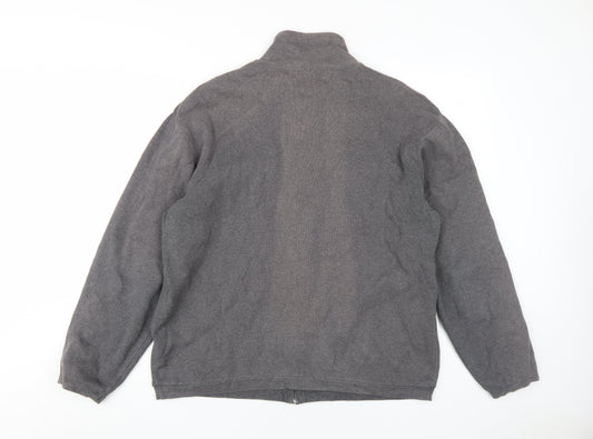 Marks and Spencer Men's Grey XL Stand-Up Collar Jacket