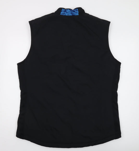 Umbro Men's Black 2XL Windbreaker Waistcoat