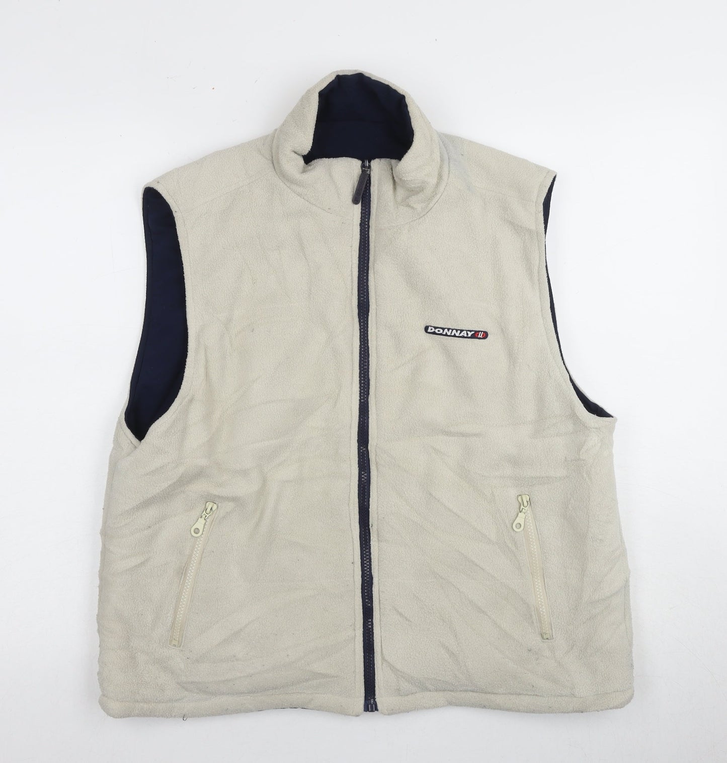 Donnay Women's Beige Fleece Waistcoat Size 12