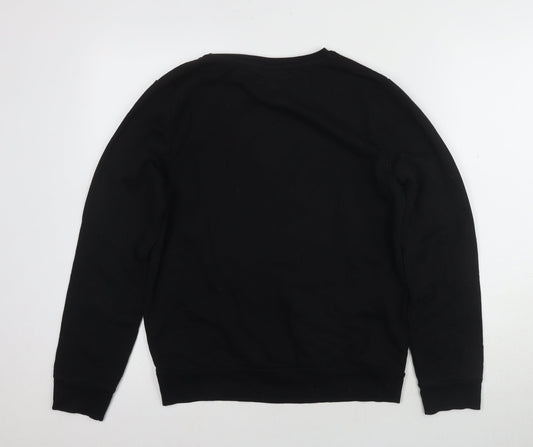 Harry Potter Black Unisex Adults S Sweatshirt Pullover