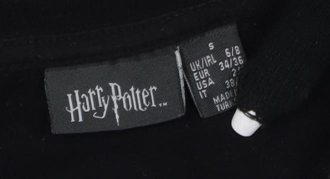 Harry Potter Black Unisex Adults S Sweatshirt Pullover