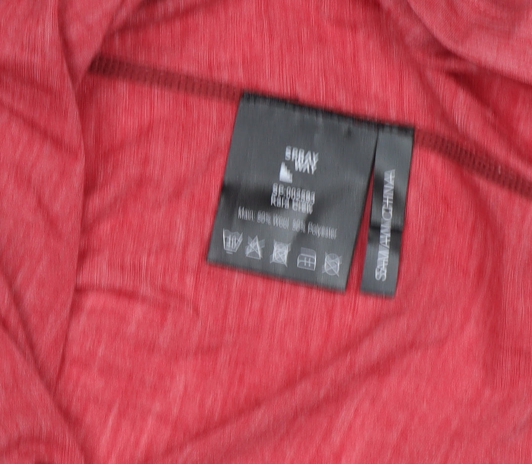 Sprayway Women's Red Long Sleeve Active T-Shirt Size 10