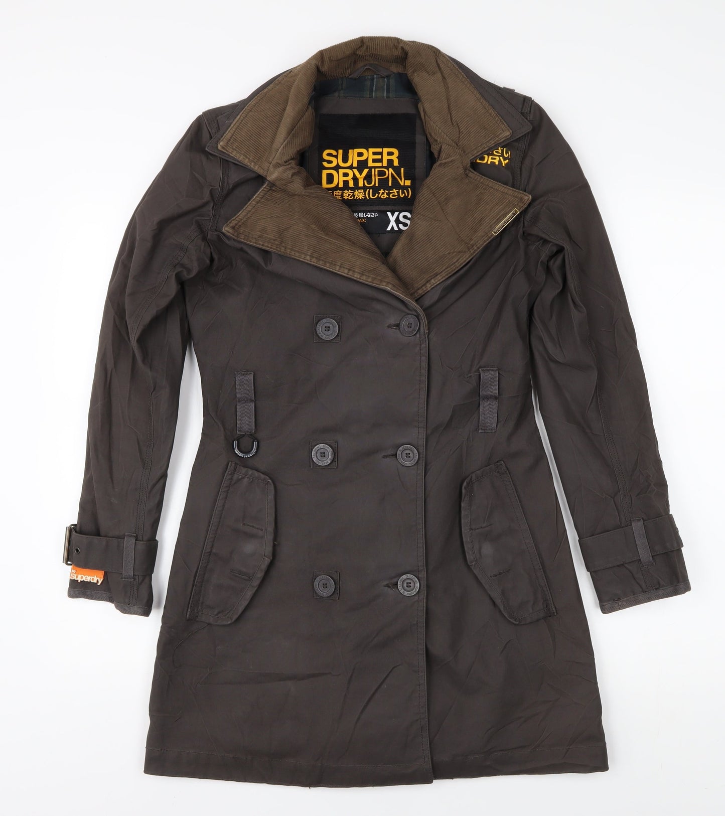 Superdry Women's Brown XS Trench Coat