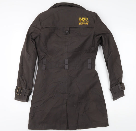 Superdry Women's Brown XS Trench Coat