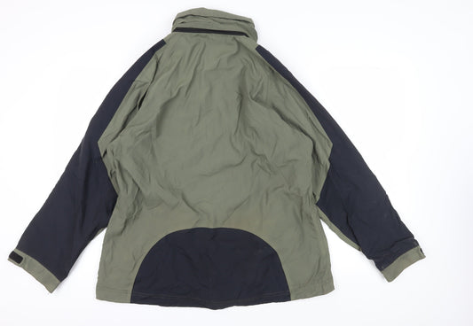 Mountain Life Women's Green Parka Jacket Size 16